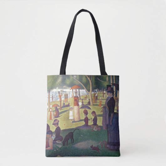 Georges Pierre Seurat | zondagmiddag op het Is Tote Bag (Voorkant)