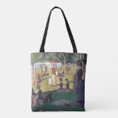 Georges Pierre Seurat | zondagmiddag op het Is Tote Bag (Achterkant)