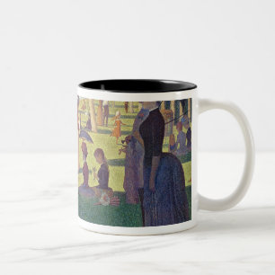 Georges Pierre Seurat zondagmiddag op het Is Tweekleurige Koffiemok
