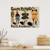 Georges Richard Paris Poster (Keuken)