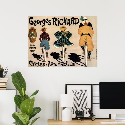 Georges Richard Paris Poster (Thuiskantoor)