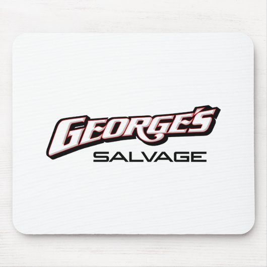 George's Salvage Logo 8-2-11 Muismat (Voorkant)