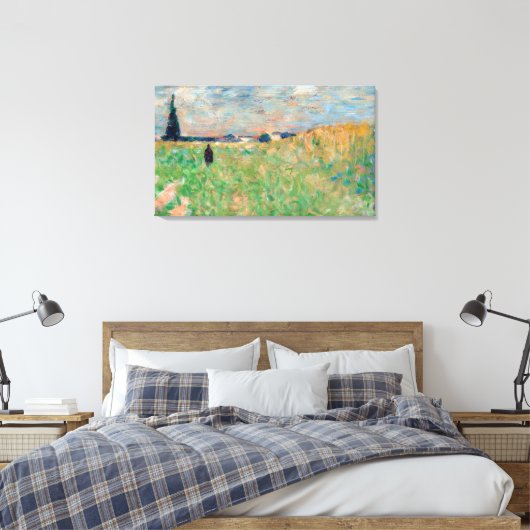 Georges Seurat art Canvas Afdruk (Insitu (Slaapkamer))