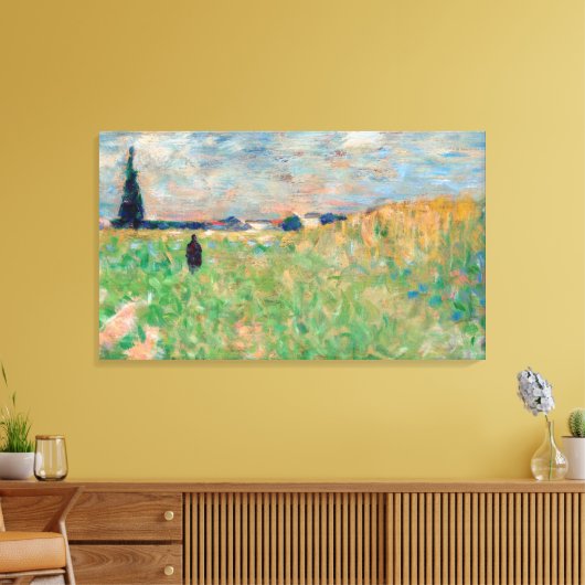 Georges Seurat art Canvas Afdruk (Insitu (Woonkamer))