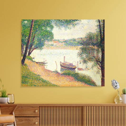 Georges Seurat art Canvas Afdruk (Insitu (Woonkamer))