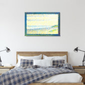 Georges Seurat art painting Canvas Afdruk (Insitu (Slaapkamer))