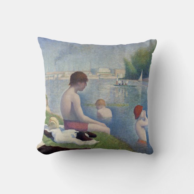 Georges Seurat - Badenden bij Asnieres Kussen (Voorkant)