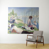 Georges Seurat - Badenden bij Asnieres Wandkleed (In Situ (horizontaal))