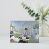 Georges Seurat Bathers in Asnières Briefkaart (Staand voorkant)