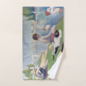 Georges Seurat - Bathers te Asnieres Bad Handdoek (Handdoek)