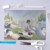 Georges Seurat - Bathers te Asnieres Tissuepapier (Craft)