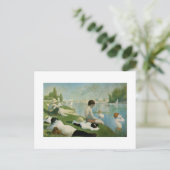 Georges Seurat Briefkaart (Staand voorkant)