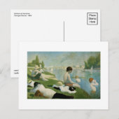 Georges Seurat Briefkaart (Voorkant / Achterkant)