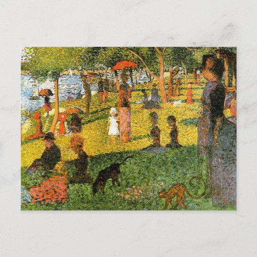 Georges Seurat Briefkaart (Voorkant)