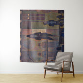 Georges Seurat - Circus Dia'show Wandkleed (In situ)