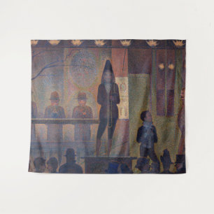 Georges Seurat - Circus Diavoorstelling Wandkleed