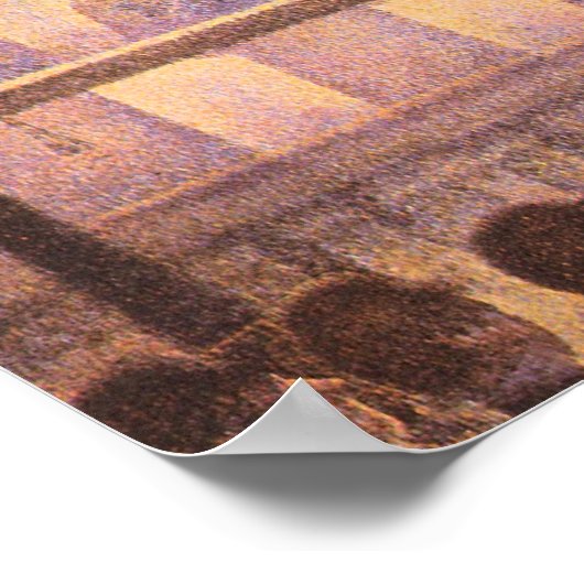 Georges Seurat-Circus parade Poster (Hoek)