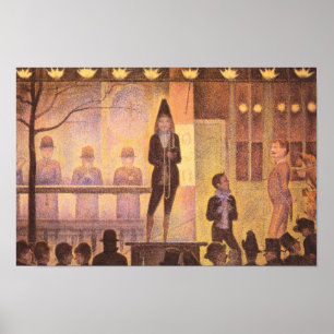 Georges Seurat-Circus parade Poster