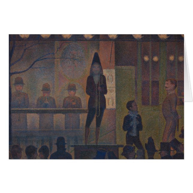 Georges Seurat - Circus Sideshow (Voorkant Horizontaal)