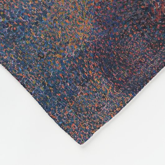 Georges Seurat - Circus Slideshow Fleece Deken (Hoek)