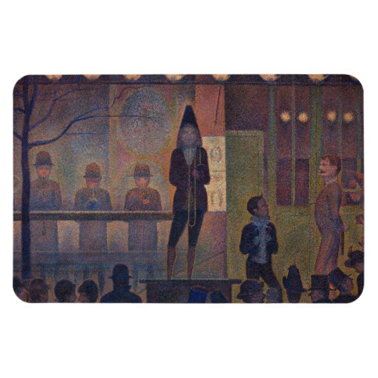 Georges Seurat - Circus Slideshow Magneet (Horizontaal)