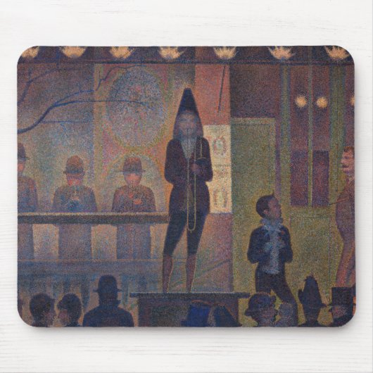 Georges Seurat - Circus Slideshow Muismat (Voorkant)