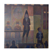 Georges Seurat - Circus Slideshow Tegeltje (Voorkant)