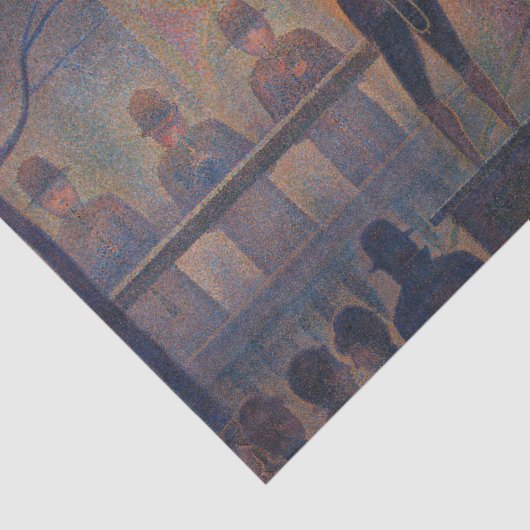 Georges Seurat - Circus Slideshow Tissuepapier (Detail)