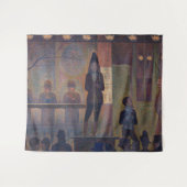 Georges Seurat - Circus Slideshow Wandkleed (Voorkant (horizontaal))