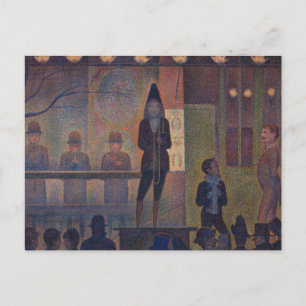 Georges Seurat - Circusattractie Briefkaart