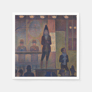 Georges Seurat - Circusattractie Servet