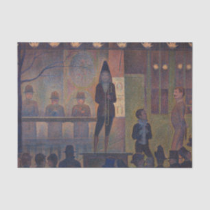 Georges Seurat - Circusattractie Tissuepapier