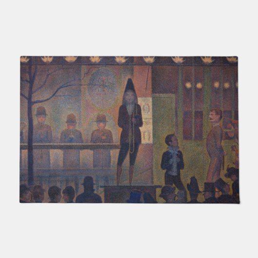 Georges Seurat - Circusvoorstelling Deurmat (Voorkant)
