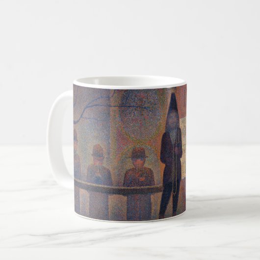 Georges Seurat - Circusvoorstelling Koffiemok (Voorkant links)