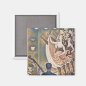 Georges Seurat - De Chahut Magneet (Voorkant / Achterkant)