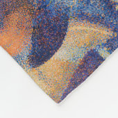 Georges Seurat - De modellen Fleece Deken (Hoek)