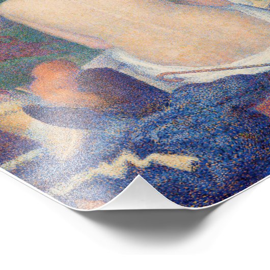 Georges Seurat - De modellen Foto Afdruk (Hoek)