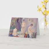 Georges Seurat - De Modellen Kaart (Gele Bloem)