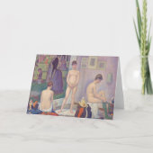 Georges Seurat - De Modellen Kaart (Voorkant)