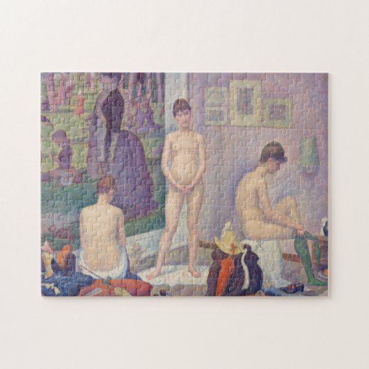 Georges Seurat - De modellen Legpuzzel (Horizontaal)