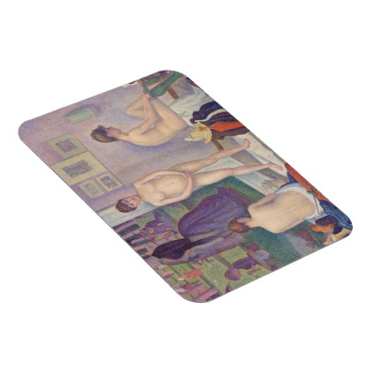 Georges Seurat - De modellen Magneet (Rechterzijde)