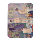 Georges Seurat - De modellen Magneet (Verticaal)