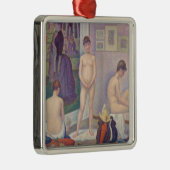 Georges Seurat - De modellen Metalen Ornament (Rechts)