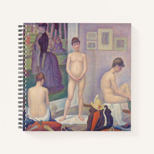 Georges Seurat - De modellen Notitieboek (Voorkant)
