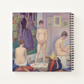 Georges Seurat - De modellen Notitieboek (Achterkant)