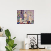 Georges Seurat - De modellen Poster (Thuiskantoor)