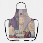 Georges Seurat - De modellen Schort (Voorkant)