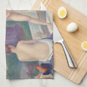 Georges Seurat - De modellen Theedoek (Quarter Fold)