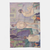 Georges Seurat - De modellen Theedoek (Verticaal)