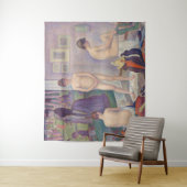 Georges Seurat - De modellen Wandkleed (In situ)